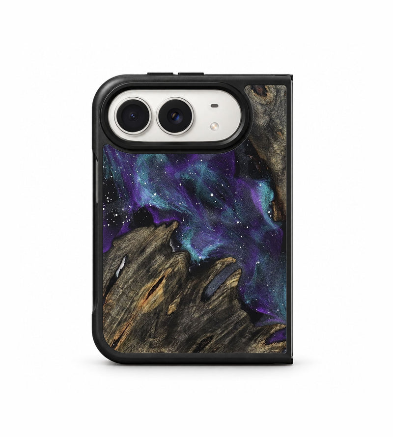 iPhone Duo Wood Phone Case - Denis (Cosmos, 834357)