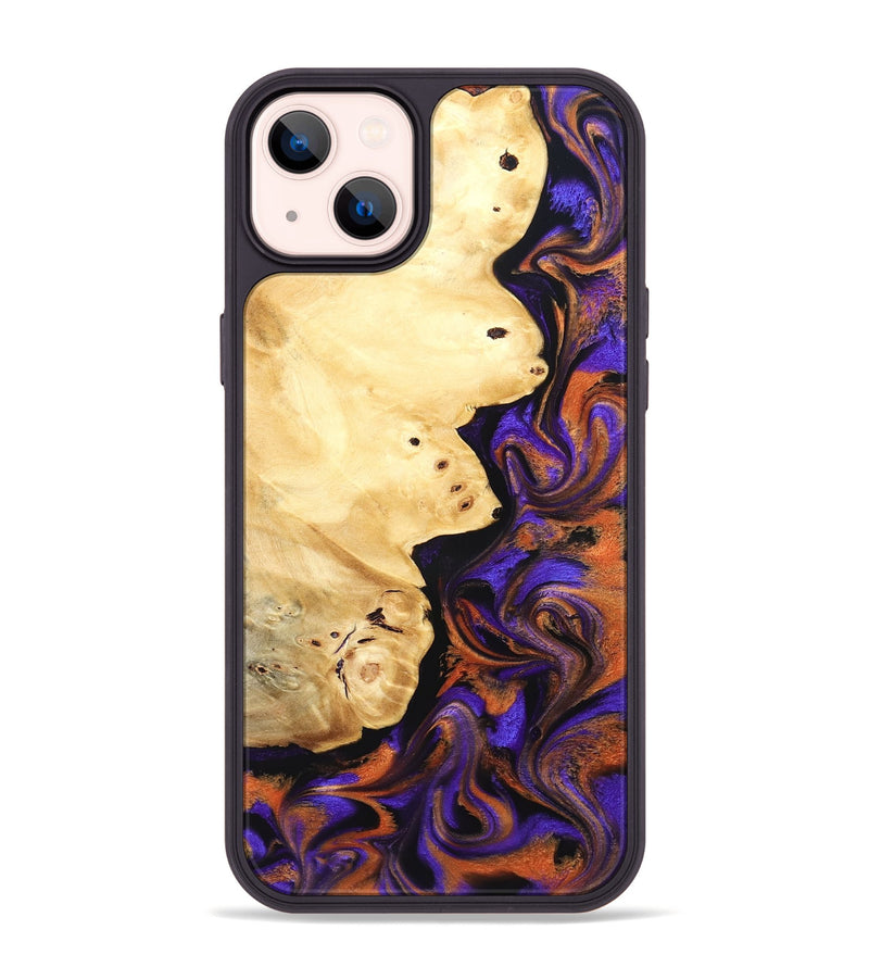 iPhone 14 Plus Wood Phone Case - Kane (Purple, 834385)