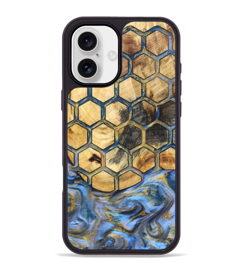 iPhone 16 Plus Wood Phone Case - Emmit (Pattern, 834641)
