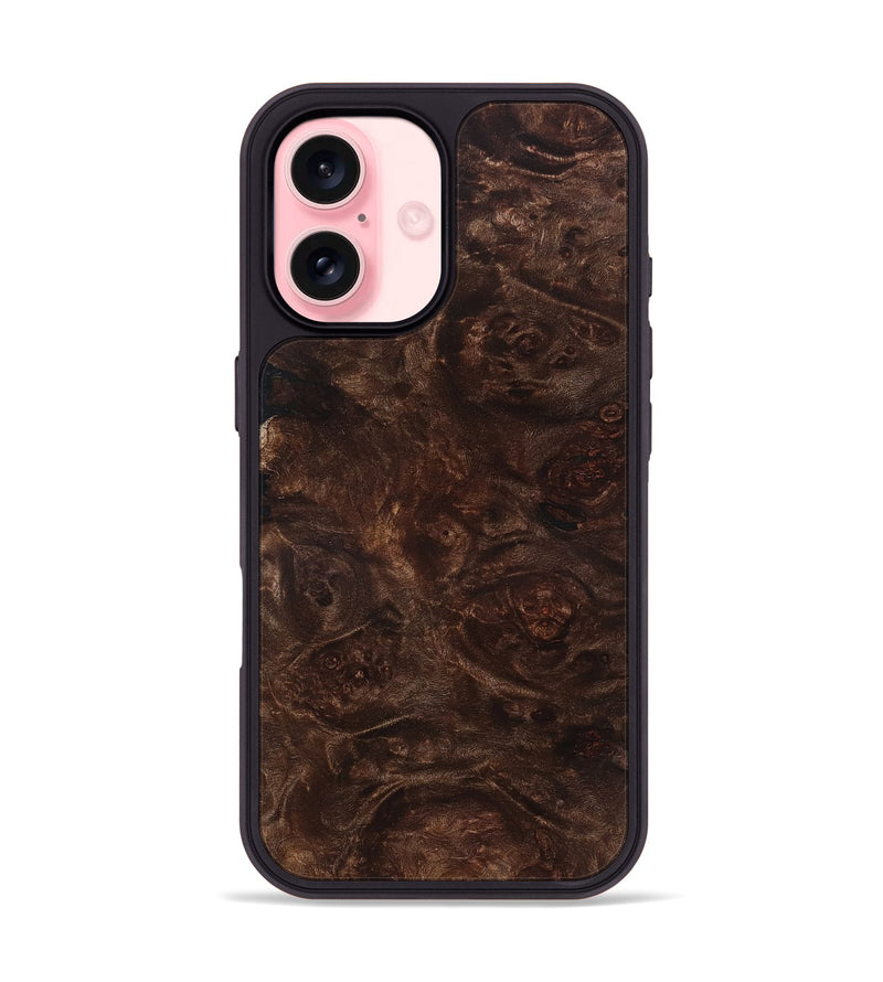 iPhone 16 Wood Phone Case - Kiana (Wood Burl, 834698)