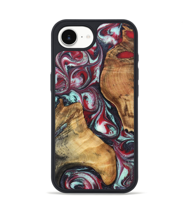iPhone 16e Wood Phone Case - Everlee (Red, 834722)