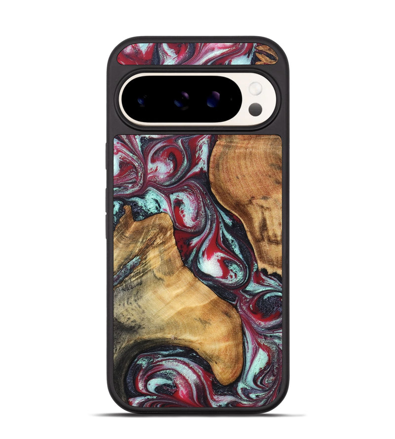 Pixel 9 Wood Phone Case - Everlee (Red, 834722)