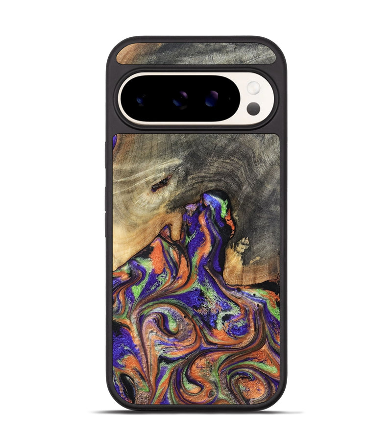 Pixel 9 Wood Phone Case - Katlin (Purple, 834724)