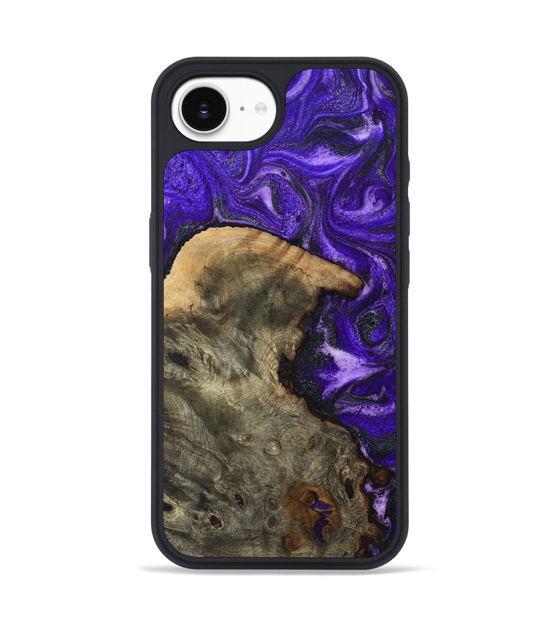 iPhone 16e Wood Phone Case - Sarina (Purple, 834732)