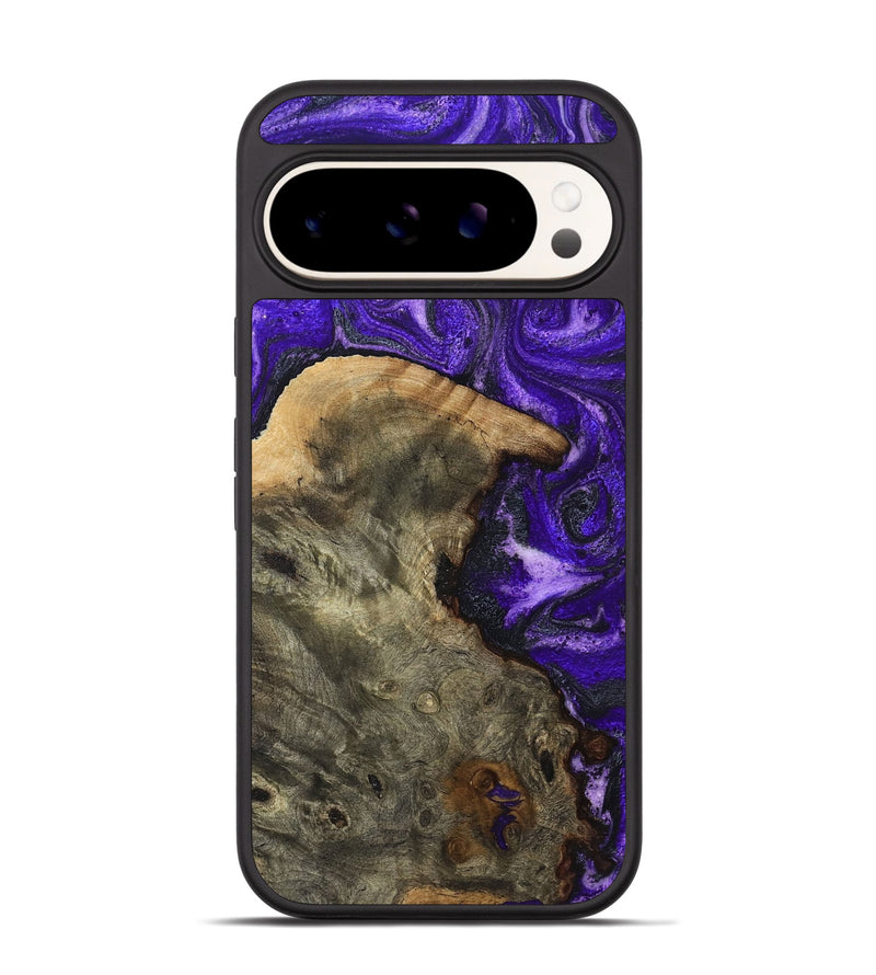 Pixel 9 Wood Phone Case - Sarina (Purple, 834732)