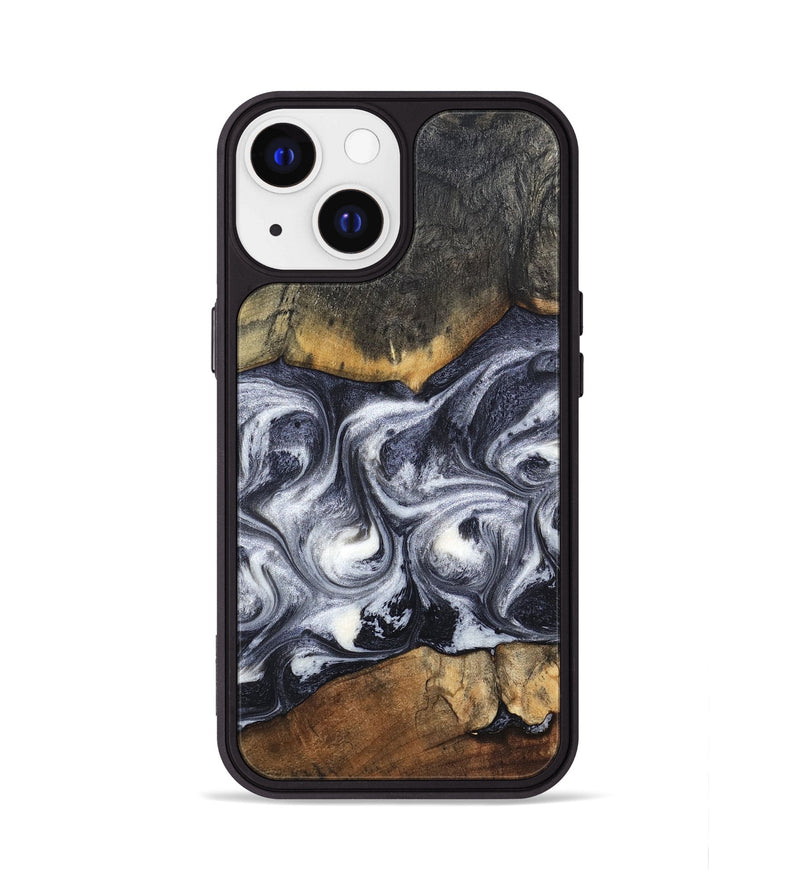 iPhone 13 Wood Phone Case - Jax (Black & White, 834741)
