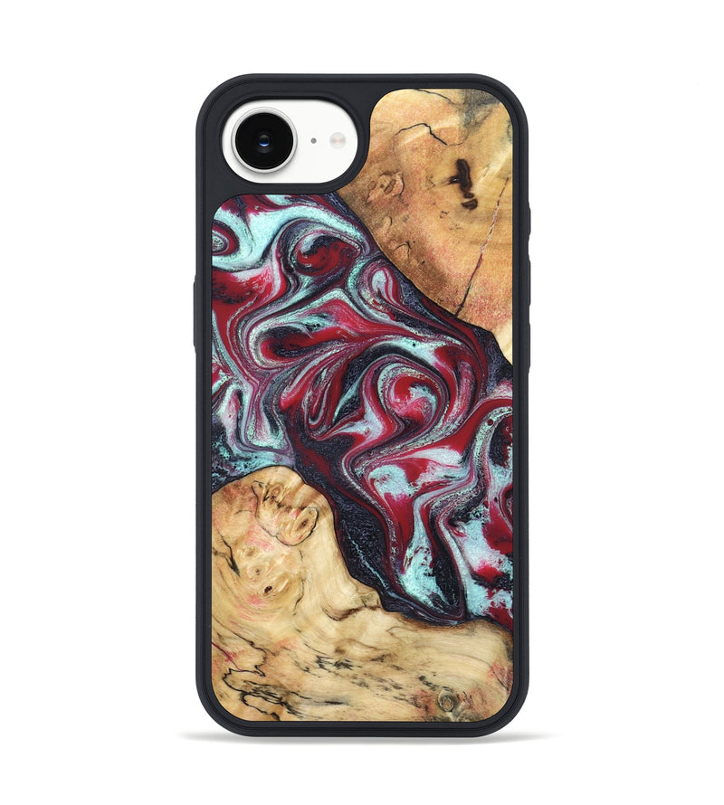 iPhone 16e Wood Phone Case - Dior (Red, 834743)
