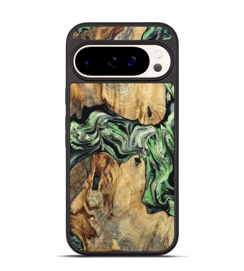 Pixel 9 Wood Phone Case - Vihaan (Green, 834751)