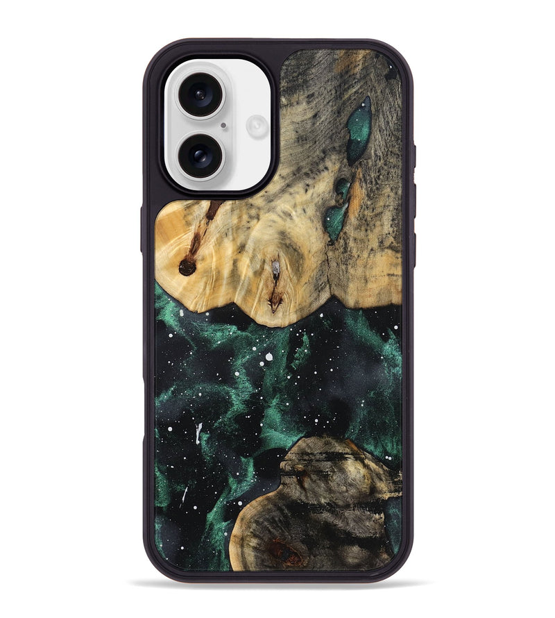 iPhone 16 Plus Wood Phone Case - Leona (Cosmos, 834770)