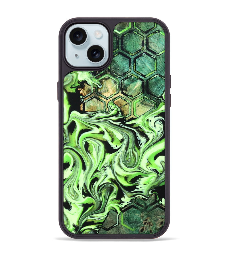 iPhone 15 Plus Wood Phone Case - Xander (Pattern, 834780)