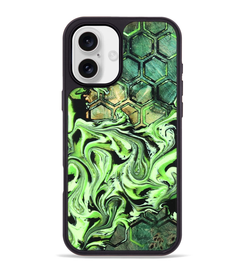 iPhone 16 Plus Wood Phone Case - Xander (Pattern, 834780)