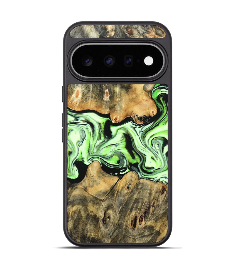 Pixel 11 Pro Wood Phone Case - Thurman (Green, 834883)